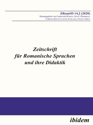 cover image of Zeitschrift für Romanische Sprachen und ihre Didaktik